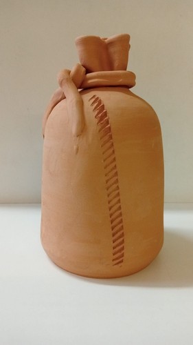 Salvadanaio terracotta forma - terracotta,