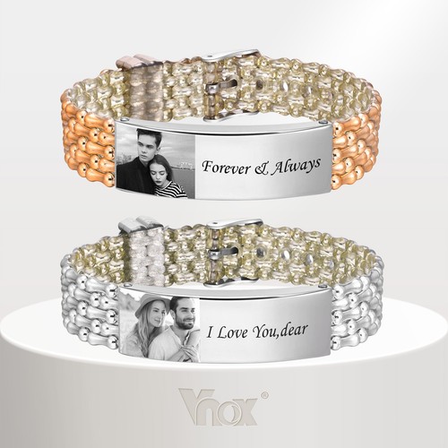 Vnox bracciale foto - vnox,