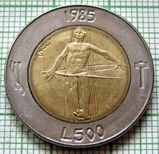SAN MARINO 1985 500 LIRE