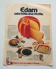 A468-Advertising Pubblicità-1985-EDAM - IL VERO FORMAGGIO D'OLANDA