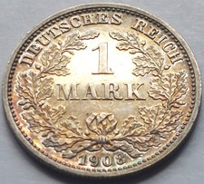 Impero, 1 marco 1908 D, J. 17