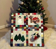 TESSUTO TRAPUNTATO NATALIZIO