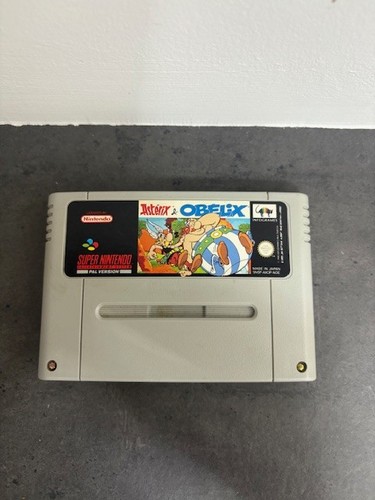 Asterix obelix snes - &,