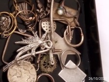 Lotto piccoli oggetti in argento