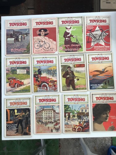 Rivista mensile del touring - rivista,