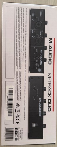Audio track duo 2 - m-audio, canali