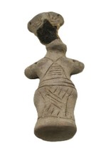 ANCIENT VINCA NEOLITHIC STONE CARVED STATUETTE ALIEN-LIKE FIGURINE, RARE