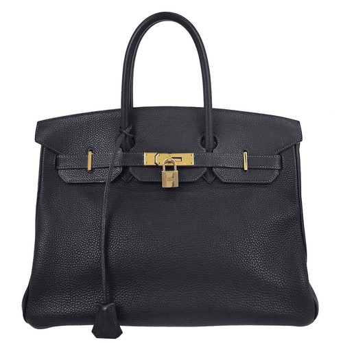 Borsa mano hermes blu indaco - a,