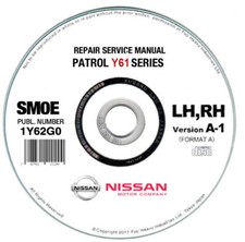 Nissan Patrol Y61 (1997-2009) manuale officina per Windows con Internet Explorer