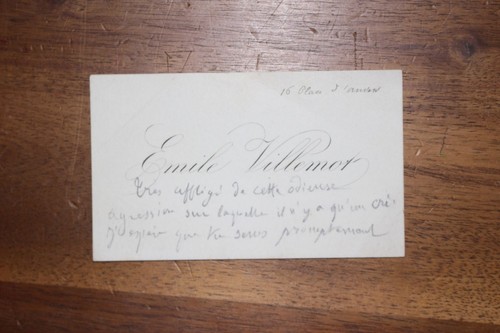 S emile villemot à - ✒,