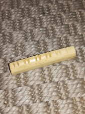 12 STRINGS GUITAR NUT, aged bone