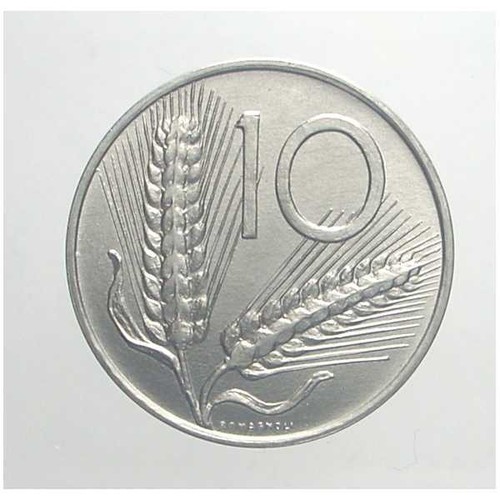 Repubblica italiana 10 lire - italiana,