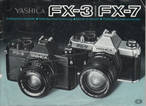 Yashica 7 manuale - yashica,
