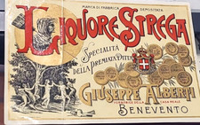 Etichetta originale d'epoca