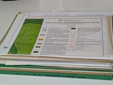 GEOLOGIA Lotto 38 Articoli Scientifici +1 Volume +1 Carta PALEONTOLOGIA Scienza