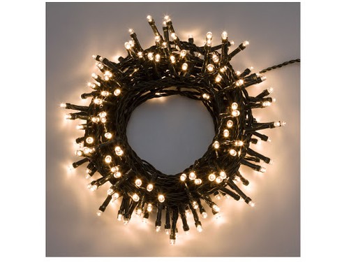 Catena 320 luci led - led, bianco