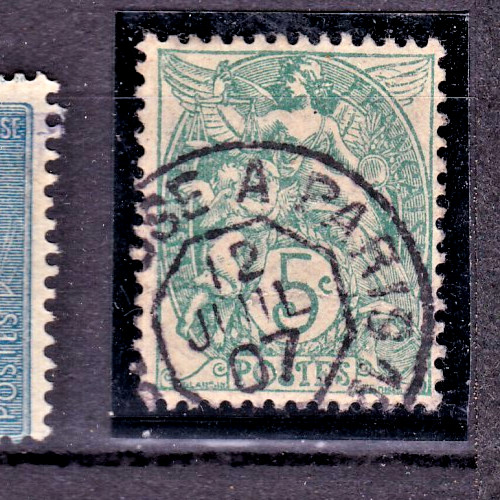 Timbre 1900 france type - timbre,
