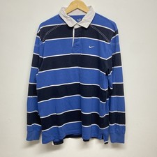 Y2K Nike Rugby Polo Shirt Uomo