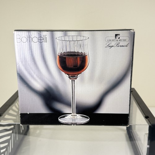 Scatola bicchieri vino - 6, rosso