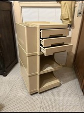 CARRELLO STILE VINTAGE ANNI 70 bianco G.PELIS PER NEOLT MODERNARIATO tipo BOBY