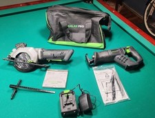 GALAX PRO 20V seghetto circolare e seghetto alternativo kit combinato con batt, borsa e chgr