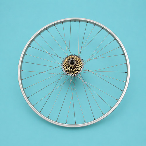 Ruota posteriore bici 26x1 - , 3/8