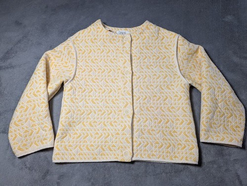 Giacca jacquard trapuntata