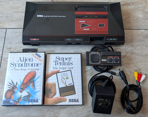 Console sega master - sega,
