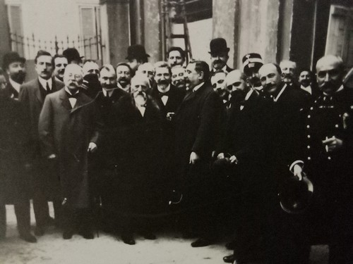 Foto cartolina 1912 borghesia - foto,