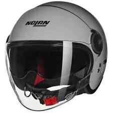 CASCO MOTO DEMI JET NOLAN N21 VISOR 06 CLASSICO 303 GRIGIO LUCIDO TAGLIA M