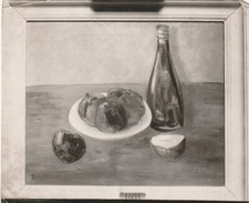 B2 - Foto Photo Fotografia Anni 40 - Quadro Dipinto Natura Morta