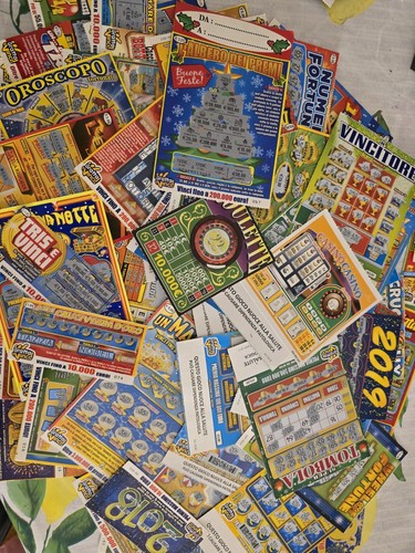 Lotto 145 vecchi gratta - , e