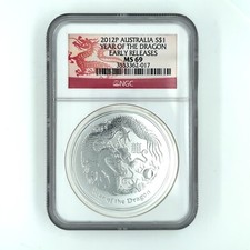 2012 Australia $1 Dollaro