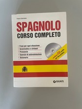 Corso di Spagnolo completo + CD Audio – Franco Quinziano Giunti – Libro Usato