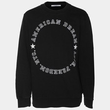 Felpa Givenchy nera in cotone