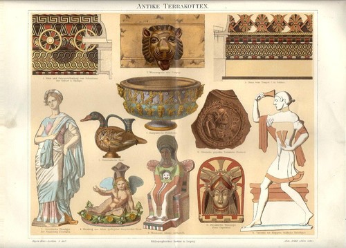 Stampa antica oggetti - stampa,