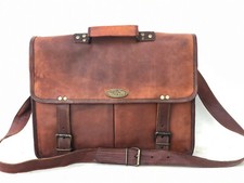Uomo pelle Vintage Laptop
