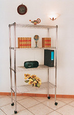 SCAFFALE AMERICA IN ACCIAIO