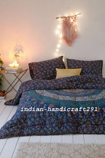 Mandala Indiano Copripiumino Boho Set da Letto Singolo Doppio King Misura Federa