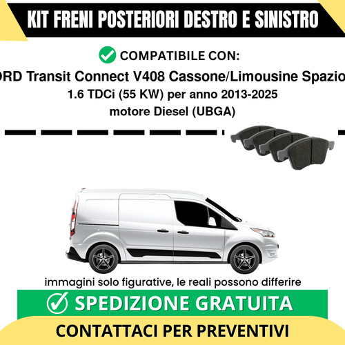 Pastiglie freno posteriori - pastiglie,