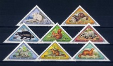 MONGOLIA - 1973 - Fauna Animali pelliccia MNH**