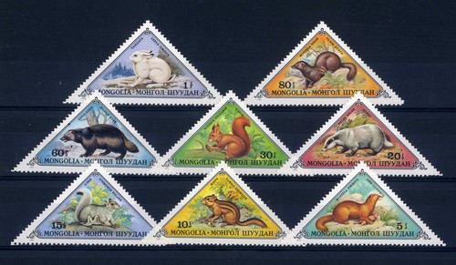 Mongolia 1973 fauna - -,
