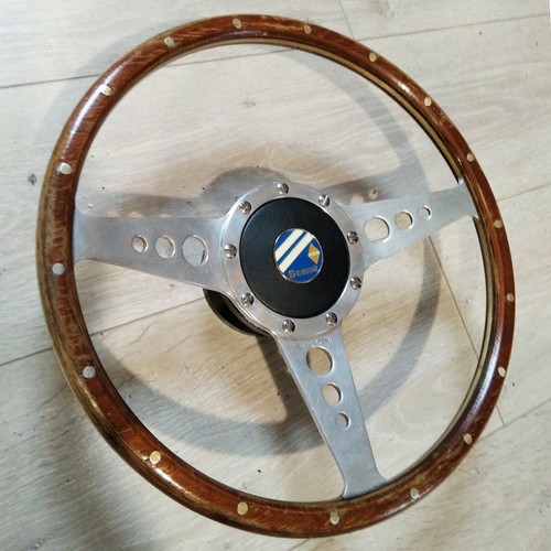 Volant bois moto lita 36cm - bois,