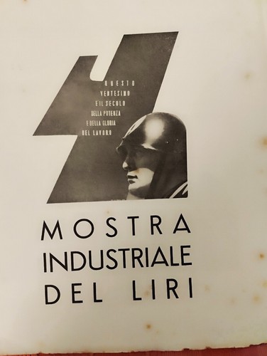 Depliant mostra industriale - mostra,
