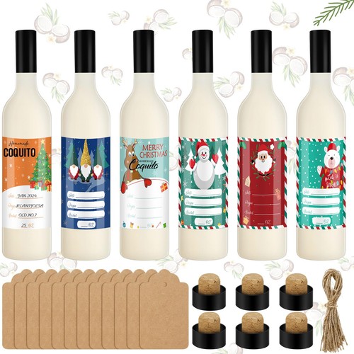 Set bottiglie coquito 25 - coquito,