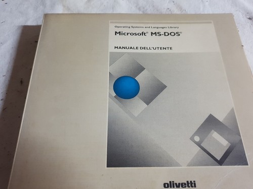 Microsoft dos manuale - microsoft,