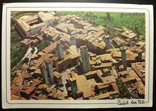 CARTOLINA VEDUTA AEREA SAN GIMIGLIANO SIENA TOSCANA