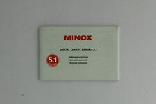 Istruzioni Manual Minox Digital Classic Camera 5.1 (13013038)