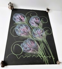 Gesso Su Carta Quadro Arte