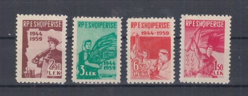 Albania 1959 serie nuova - 1959,